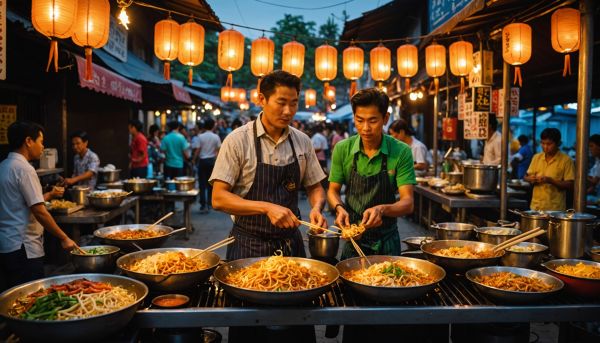 Voyage en Thaïlande à travers ses nouilles sautées wok