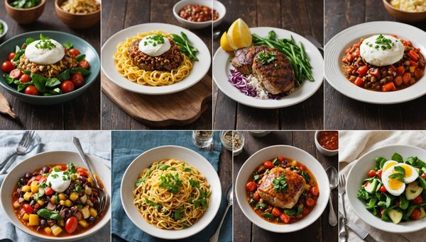 Recettes savoureuses pour repas rapides et équilibrés à la maison